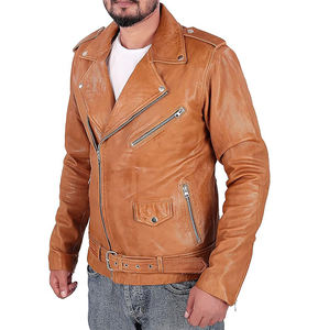 Chaqueta de cuero PU con cremallera para hombre, abrigo de primavera y otoño, chaqueta de moda para hombre, chaqueta de cuero informal ajustada con cuello levantado, 2024 - Product Image 2