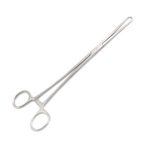 Pinzas de tenáculo Schroeder de acero inoxidable para Ginecología Instrumento uterino manual Precio al por mayor - Product Image 1
