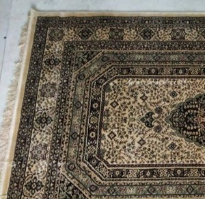 Nueva Colección de Alfombras Bordadas con Motivos Florales de la India para Sala de Estar y Dormitorio, de Fabricante Indio de Alfombras - Product Image 4