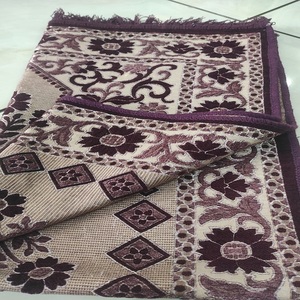 พรมสวดมนต์พิมพ์ลายดอกไม้ของชาวมุสลิมอิสลามผ้านุ่มพับได้กันลื่นใส่สบายเวลาเดินทางกันลื่นทำจากโพลีเอสเตอร์ - Product Image 2