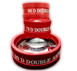 LENTILLE ASPHÉRIQUE DOUBLE COULEUR 20D 90D & 78D LENTILLES D'EXAMEN DES YEUX SET DE 3PCS ...... - Product Image 6