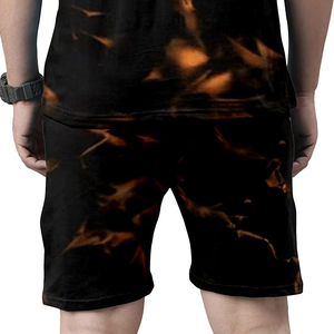 Nueva moda de alta calidad de verano conjunto doble Color sólido nueva llegada verano dos piezas camisetas y pantalones cortos conjunto para hombres - Product Image 6