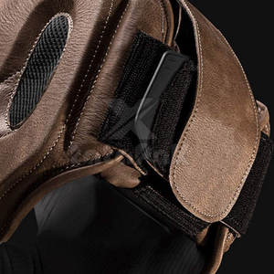 Protector de Cabeza de Cuero Premium para Hombre, Ecológico, Transpirable, Talla Personalizada, Ropa de Boxeo MMA en Venta - Product Image 5