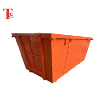 Bac à déchets standard de 5 m3 avec porte à battants, gestion des déchets, bac de recyclage, bac à déchets