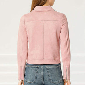 แจ็กเก็ตหนังแท้ระบายอากาศได้ดีวัสดุหนังแท้ระบายอากาศได้ดีดีไซน์ตามสั่ง - Product Image 2