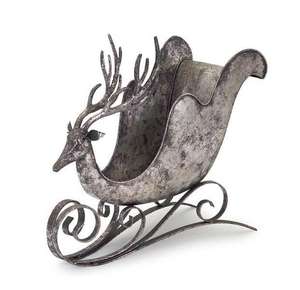 Top Demanding Modern Luxury Christmas <b>Sleigh</b> Fancy Design Home Decor Metal <b>Santa</b> <b>Sleigh</b> for Event & Party Decoration - Product Image 1