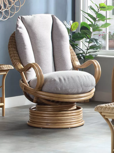 Silla de mimbre vietnamita de alta calidad al por mayor, muebles de mimbre de ocio para interiores para comedor y sala de estar para uso doméstico - Product Image 2