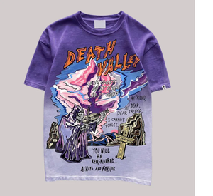 High-Quty 6XL Vintage Washed Oversized Boxy T-<b>Shirt</b> Digital Custom Screen Printed Streetwear Single Unit Paaging-Wholesale - Product Image 4