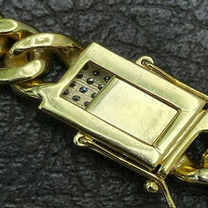 D Color Hombres Elegantes Moissanite corte redondo Hip Hop cadena elegante joyería de moda - Product Image 5