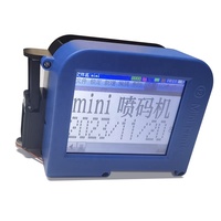 Mini máquina de codificación de fecha de caducidad de mano térmica 2-12,7mm TIJ impresora de inyección de tinta de mano