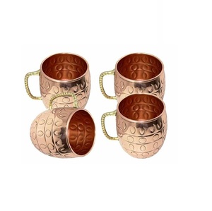Great Moscow Mule Beer Mug Fancy <b>Copper</b> Metal Bar Equipment Hot Selling Cheap Accessories for Bartenders Handmade Gift <b>Cup</b> - Product Image 1