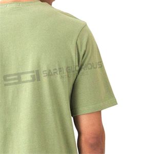 T-shirt ultra doux gris chiné pour homme Design décontracté et mince avec impression numérique Refroidissement léger Petite taille - Product Image 5