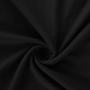 T-shirt à manches courtes en pur coton à col rond épais, ample, couleur unie, blanc, bas pour hommes et femmes, couleur unie - Product Image 6