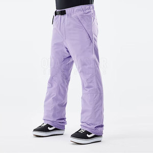 Pantalones con pechera de esquí para hombre, ropa masculina de poliéster 100% con logotipo personalizado, de la mejor calidad, para invierno - Product Image 1