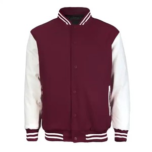 Men's Custom Logo Embroidered Varsity Jacket Winter Baseball Coat with <b>Buttons</b> CollegeBaseballjacket for men - Product Image 1