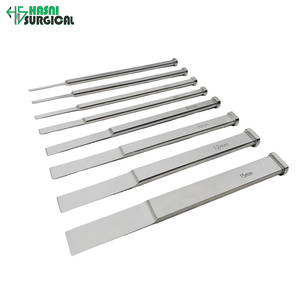 Juego de Instrumentos Quirúrgicos de Acero Inoxidable Quirúrgico Hasni, Osteótomos Manuales para Huesos Finos, para Cirugía Simulada, Certificado CE, 1 Año - Product Image 1