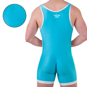 Vêtements de sport de remise en forme de meilleure qualité, bonne vente, hommes portant des maillots de sport avec logo personnalisé - Product Image 6