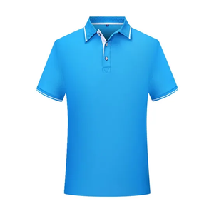 2023 Jersey media de algodón de manga para hombre, cuello abotonado con patrón sólido para Polo, venta al por mayor de fabricante de Pakistán - Product Image 4