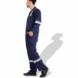 Servicio OEM Mono de trabajo de seguridad de poliéster de manga larga Suministro de fábrica Ropa de trabajo con características de seguridad - Product Image 2