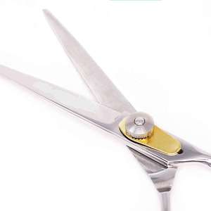 Tijeras profesionales de peluquero de acero inoxidable de 30 dientes, tijeras de corte de pelo de belleza, mango de goma para suministros de peluquería - Product Image 2