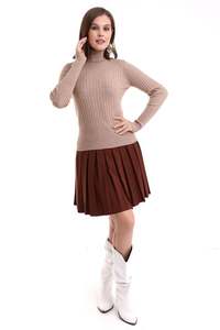 เสื้อสเวตเตอร์คอเต่าผ้าลูกฟูกอบอุ่นมีสไตล์และสะดวกสบายสินค้าคุณภาพบริการ OEM - Product Image 4