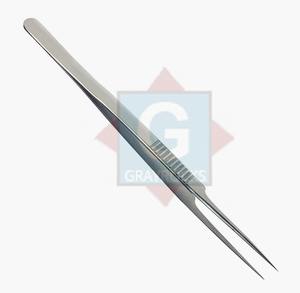 Pinzas de pestañas de acero inoxidable reutilizables de alta calidad, herramienta de extensión de pestañas con logotipo personalizado - Product Image 2