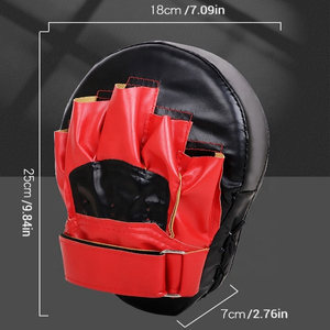 Almohadillas resistentes para patadas de boxeo de Material PU, mitones de enfoque con comodidad transpirable para Muay Thai MMA y práctica de gimnasio de combate Fitness - Product Image 2