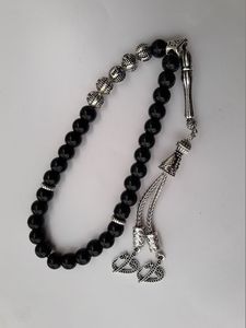 Tasbih en résine, modèle de chapelet de prière islamique, ambre, 33 perles, imperméable, fait à la main, cadeau de l'Aïd pour les hommes musulmans - Product Image 6