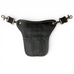 Veste Kilt Cargo Utilitaire en Coton et Cuir de Vache 100% de Qualité Supérieure pour Homme Adulte, Modèle Décontracté Sportif Marron Geoffrey HM - Product Image 4