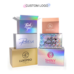 Laser Gold Silver Carton Design Your Own 3-layer Corrugated Packaging Carton Support Custom Size Printing Logo - Product Image 4