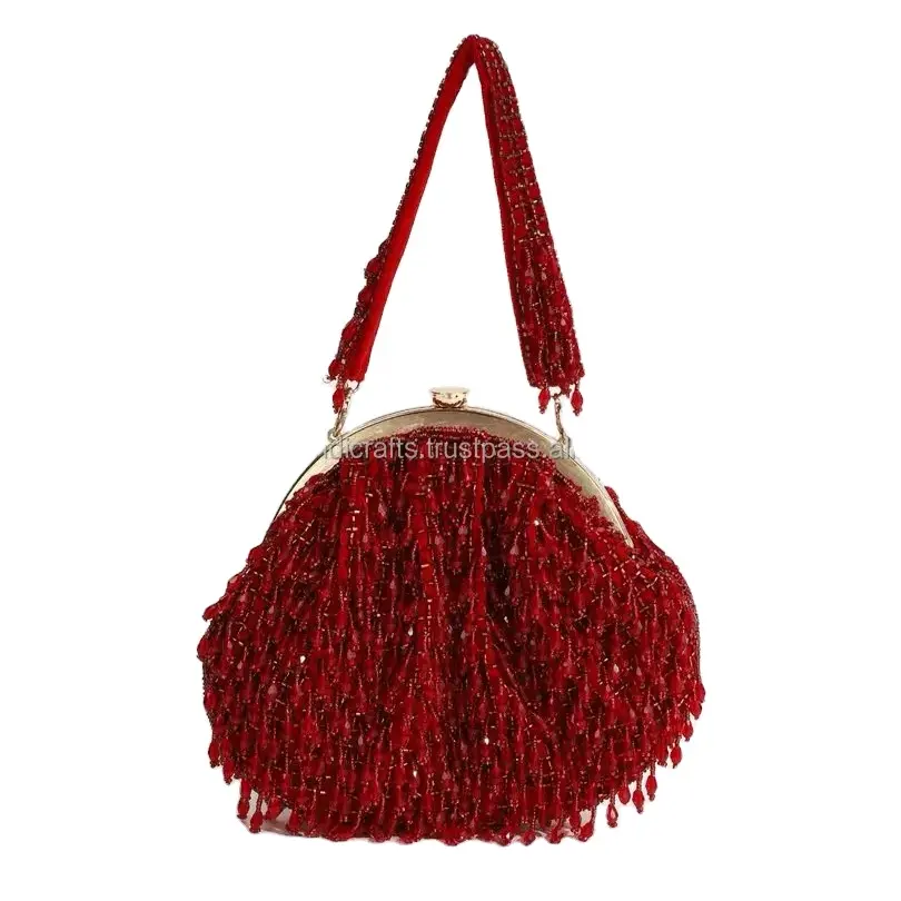 Индийская женская сумка-клатч ручной работы с вышивкой, сумочка-потли, сумка на шнурке, Свадебная и праздничная одежда, сумка для девочек от роскошных мастеров