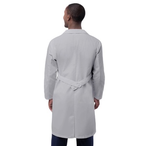 Blouse de laboratoire pour homme de haute qualité OEM, 100% coton, blouse médicale respirante, vêtements de travail pour hôpital et clinique, blouse de laboratoire personnalisée - Product Image 4