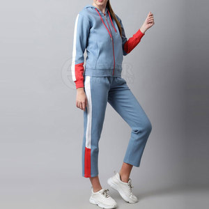 OEM nueva llegada invierno Fitness desgaste mujeres alta calidad Material de algodón cómodo 2024 mujeres chándal - Product Image 2