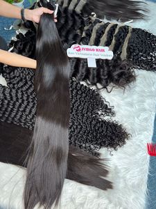 Extensiones de Cabello Humano Virgen Vietnamita Remy, Super Double Drawn, Largo, Liso, al por Mayor - Product Image 4