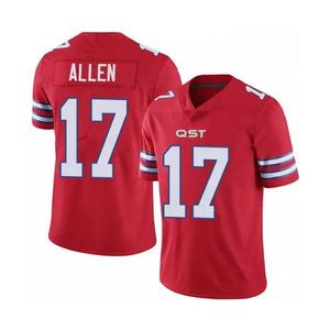 Maillots de football américain respirants uniforme de sport évacuant l'humidité OEM ODM haut classé meilleure vente de maillots de football commande en gros - Product Image 3