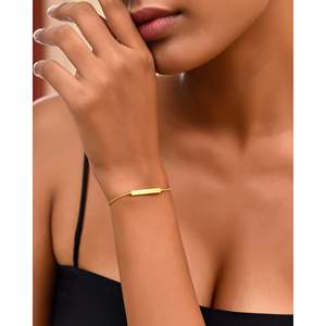 Bracelet de barre gravable - Product Image 1