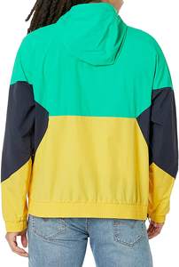 Veste Taslan de nouvelle conception 2023, cuir ODM de haute qualité avec coton, veste bomber sport slim à capuche, teinte en gros - Product Image 4