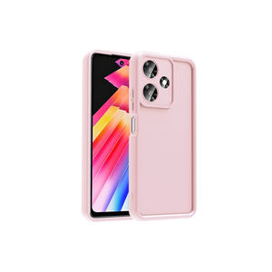 Coque de téléphone portable en silicone premium Infinix Hot 30 5G, motif ananas, protection de l'appareil photo, rose - Product Image 1