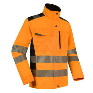 Chaquetas de Seguridad Protectoras Duraderas con Cinta Reflectante para Uso Industrial - Product Image 3