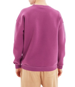 เสื้อกันหนาวแขนยาวผ้าฟลีซสำหรับผู้ชายเสื้อกันหนาวคอกลมแบบสวมหัวแขนยาวผ้าคอตตอนสำหรับโปรโมชั่นของทีม300กรัม - Product Image 4