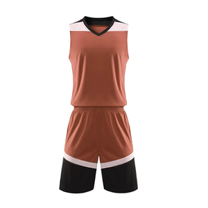 Conjunto personalizable de uniformes de entrenamiento de baloncesto XS para hombre, número para niños con logotipo de camisetas impresas, técnica de sublimación - Product Image 1