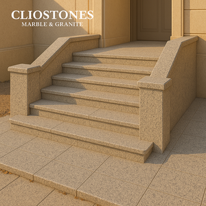 Sherka Grey Bush-Pierre de granit martelé durable de style moderne pour usage public commercial et villa - Product Image 3