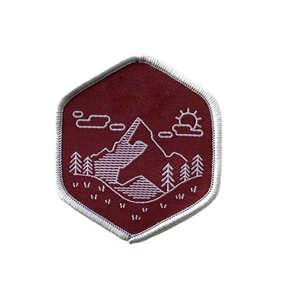 ผ้าปักลายแบบรีดติดที่เป็นมิตรกับสิ่งแวดล้อมแผ่นปะแบบออกไปผจญภัยสำหรับเสื้อผ้าดีไซน์ให้มองเห็นได้ชัดเจน - Product Image 2