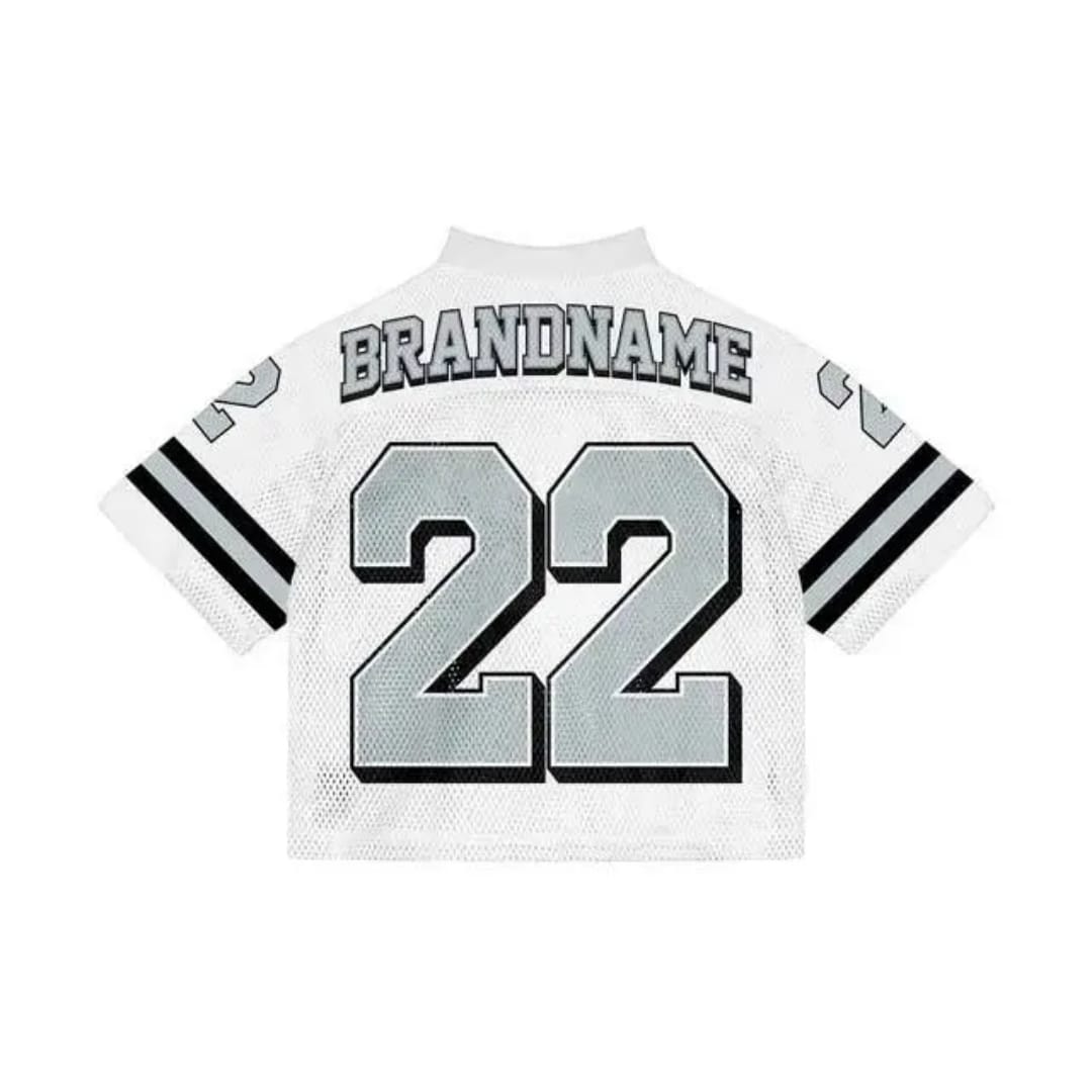 Custom Streetwear American Football Jersey Boxy Fit Unisex
