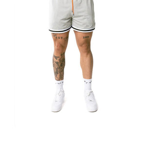 OEM Wholesale Custom Mens Sports Shorts Summer Polyester Cotton Breathable Fabric Athletic Basketball Mesh Shorts with Pockets - Product Image 4