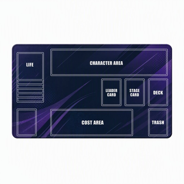 24x14" Neoprene Rubber TCG Mat Custom Water Proof Playmats for TCG Mat Custom Design Print Gaming Mat Wholesales Game TCG Pad