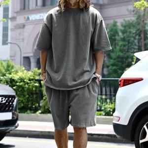 100% Cotton Oversized <b>Shorts</b> <b>Shirt</b> <b>Set</b> Customize Breathable Summer T-<b>Shirt</b> <b>Sets</b> Premium Quality <b>Shorts</b> <b>Set</b> for Men - Product Image 3