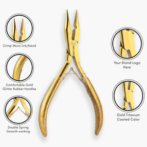 Kit d'outils d'extensions de cheveux professionnels outil de boucle de cheveux pince à micro perles conception ergonomique meilleure qualité - Product Image 4