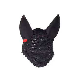 Capuche de cheval sur mesure de haute qualité avec oreilles matériau respirant nouvel ensemble de tapis de selle équestre - Product Image 5