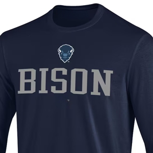 Howard University T-shirt bison unisexe à manches courtes sans col batik tricoté respirant personnalisé - Product Image 3